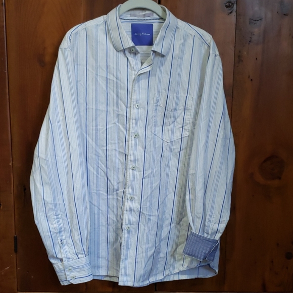 Tommy Bahama LS Buttondown Flip Cuff Shirt Mens L